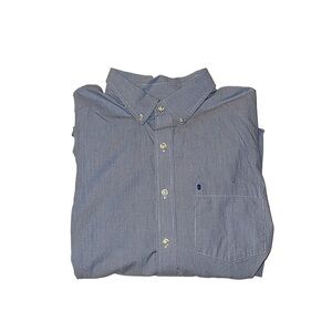 Men’s IZOD Casual Blue Button-Down Shirt